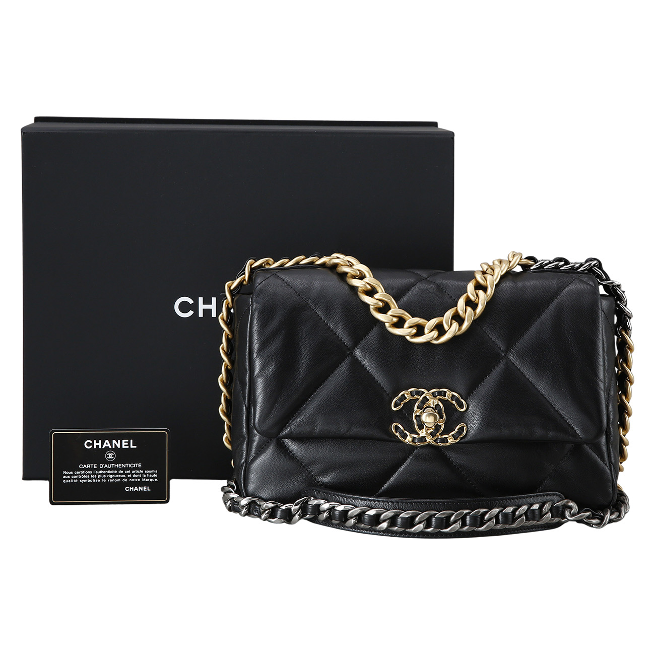 CHANEL(USED)샤넬 19백 미디움