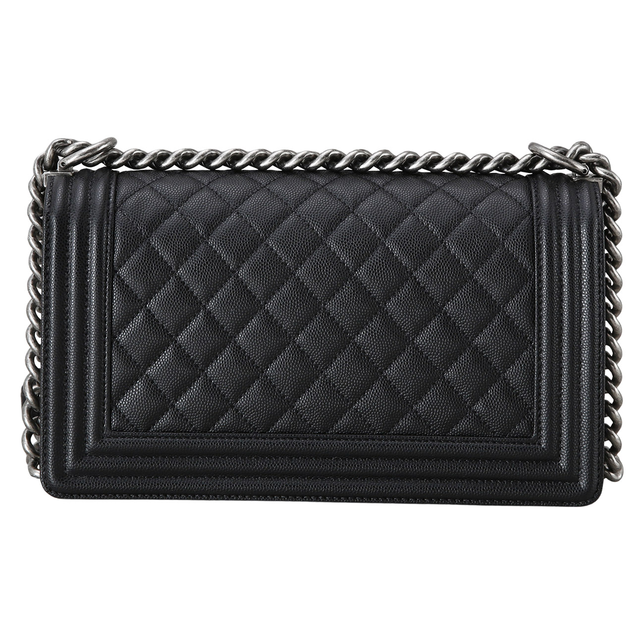 CHANEL(USED)샤넬 보이샤넬 미듐 블랙