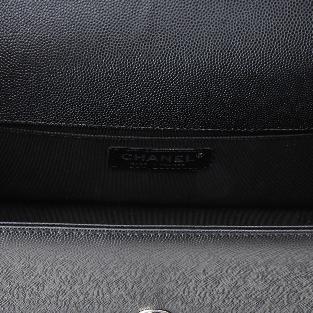 CHANEL(USED)샤넬 캐비어 보이샤넬 미듐 @@@@@