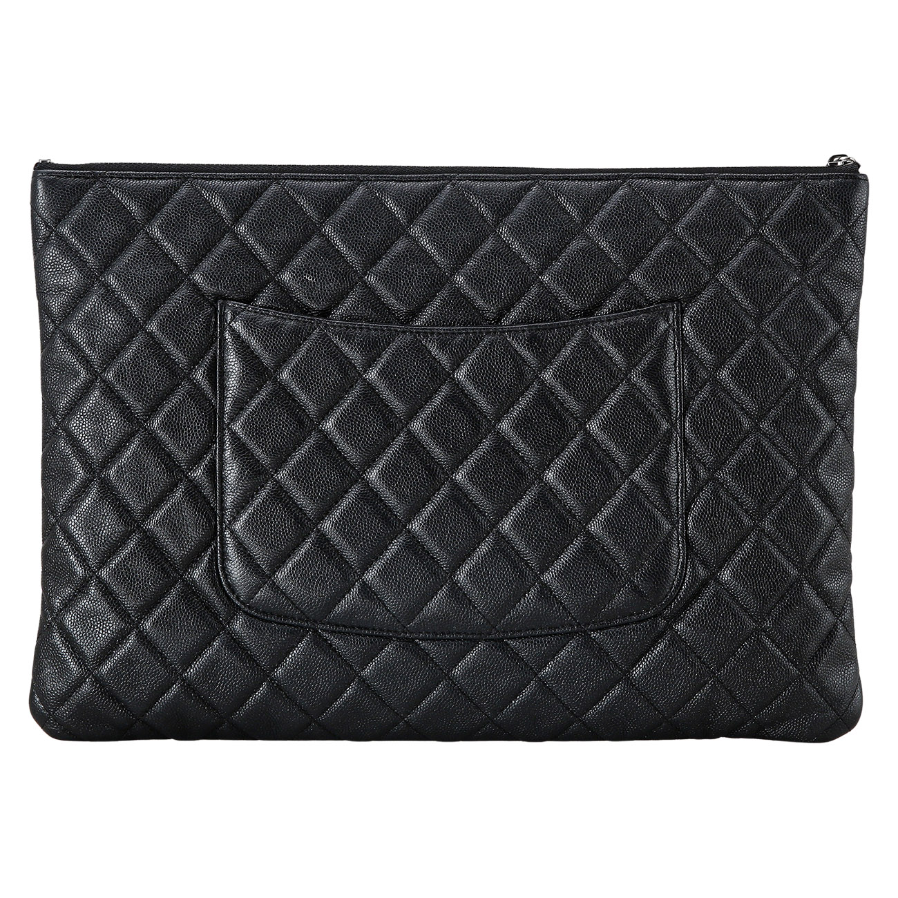 CHANEL(USED)샤넬 클래식 캐비어 클러치 라지