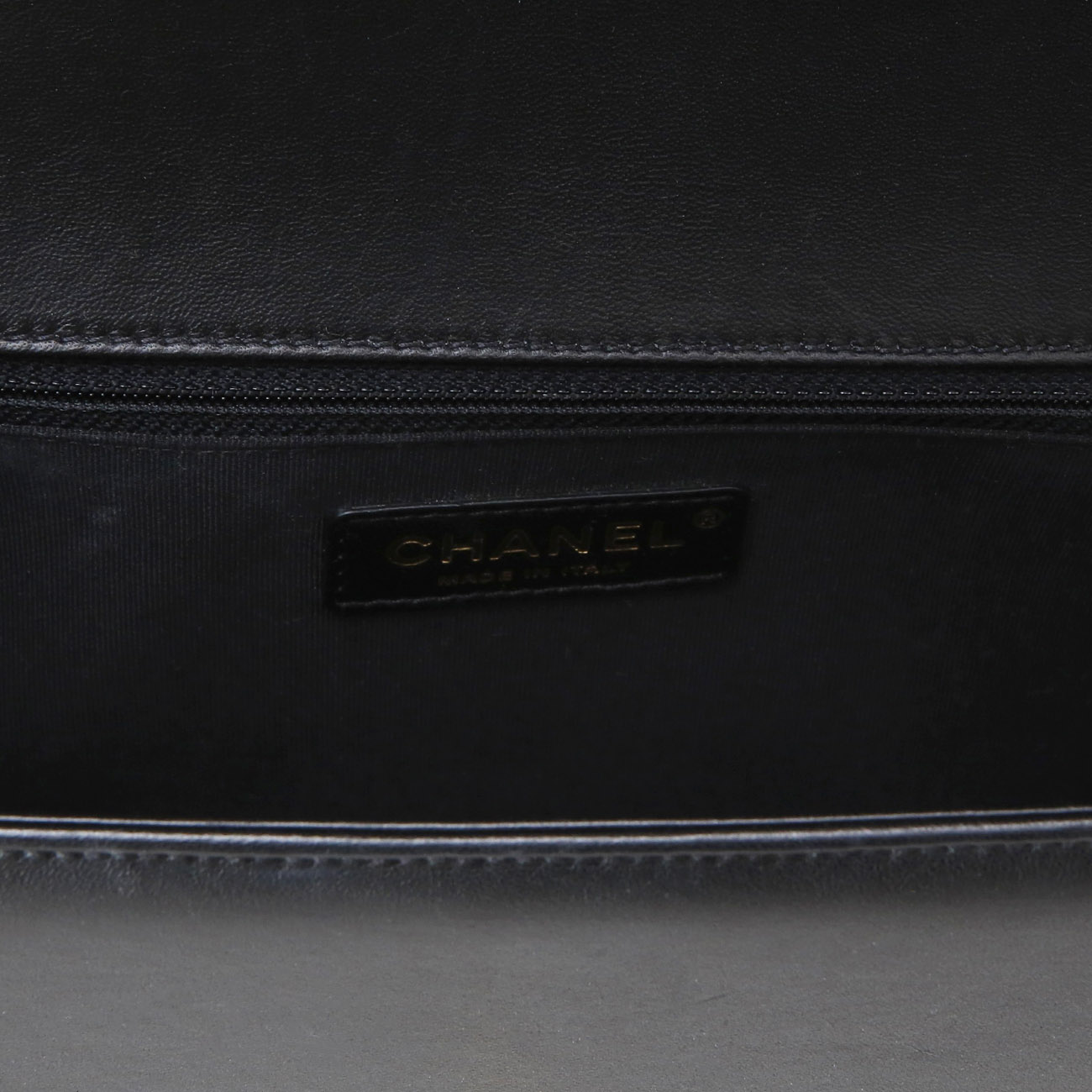 CHANEL(USED)샤넬 보이샤넬 램스킨 라지