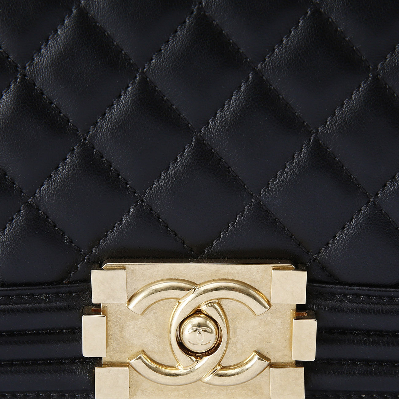 CHANEL(USED)샤넬 보이샤넬 램스킨 라지