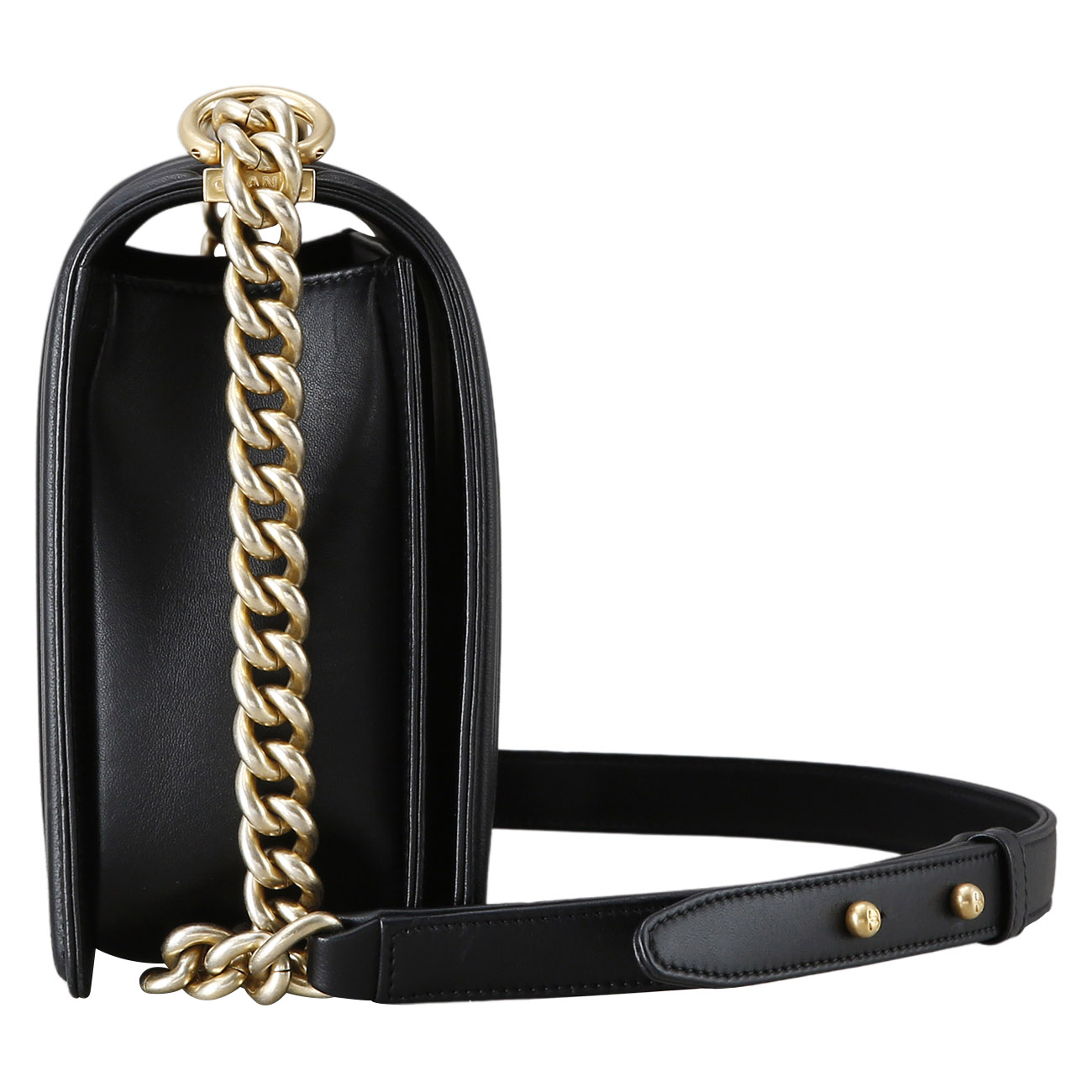 CHANEL(USED)샤넬 보이샤넬 램스킨 라지