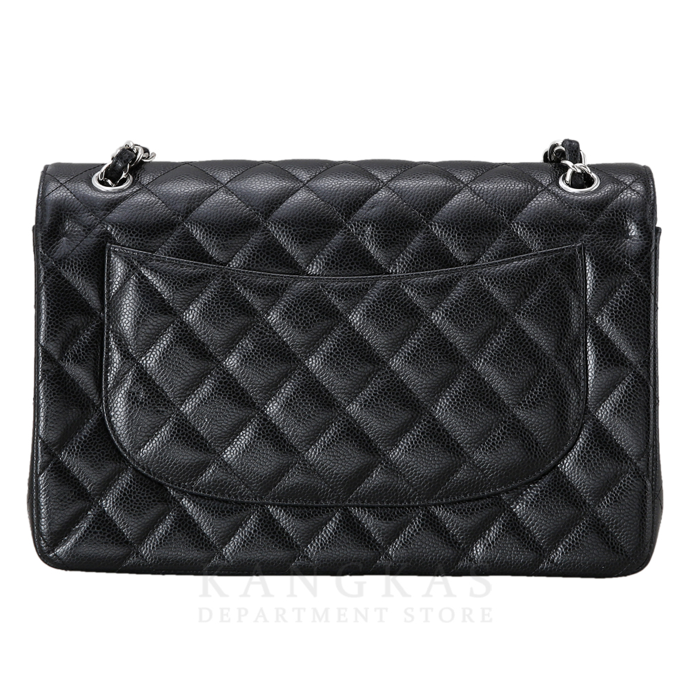 CHANEL(USED)샤넬 클래식 캐비어 점보 블랙