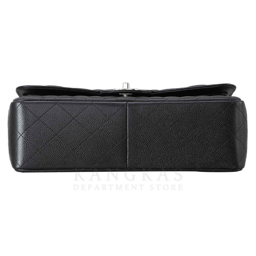 CHANEL(USED)샤넬 클래식 캐비어 점보 블랙