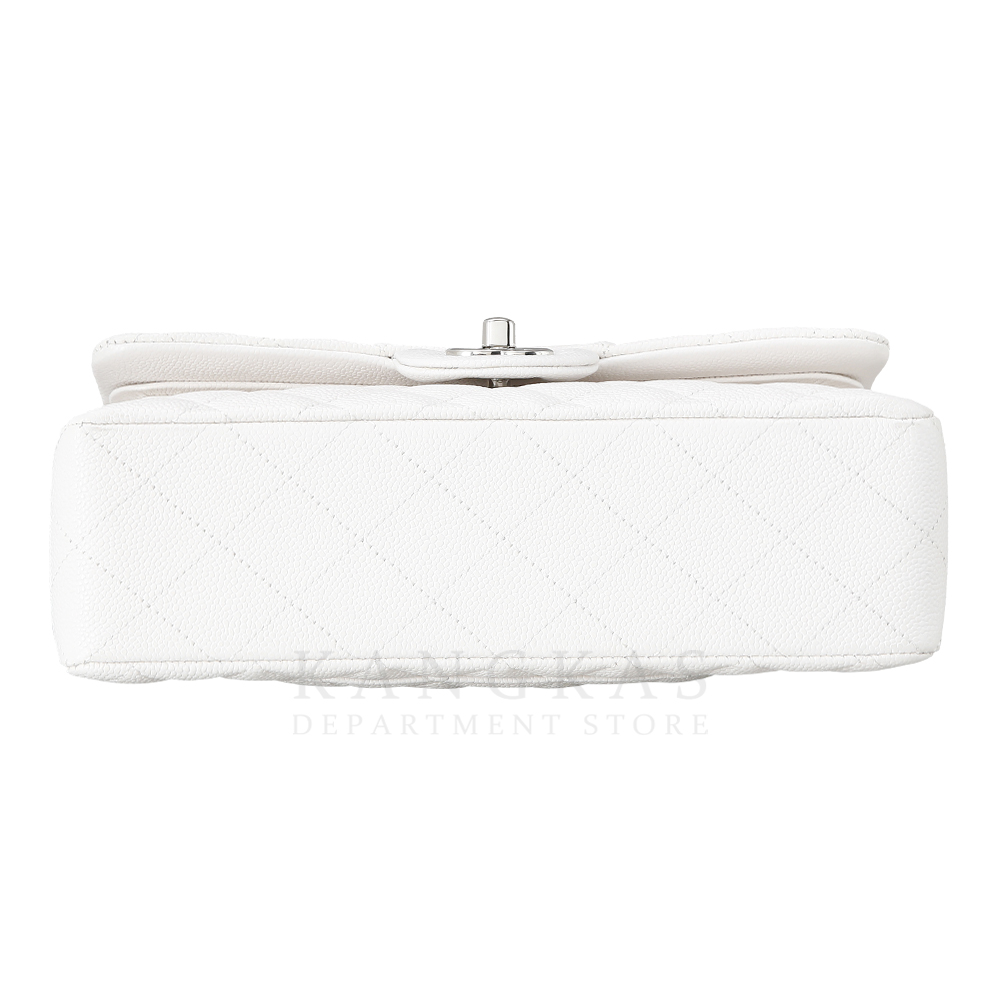 CHANEL(USED)샤넬 클래식 캐비어 스몰 화이트