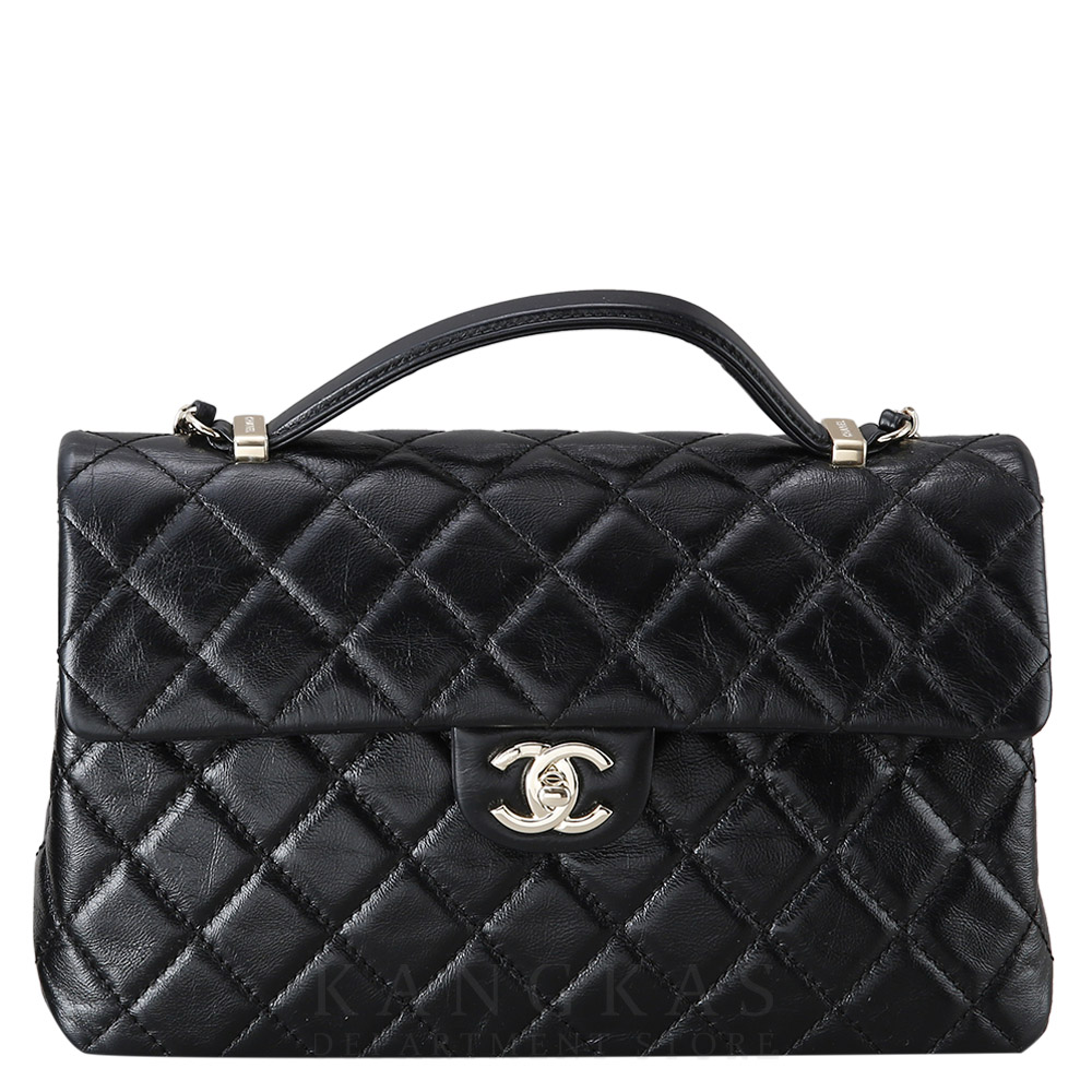 CHANEL(USED)샤넬 시즌 탑핸들 체인 크로스백