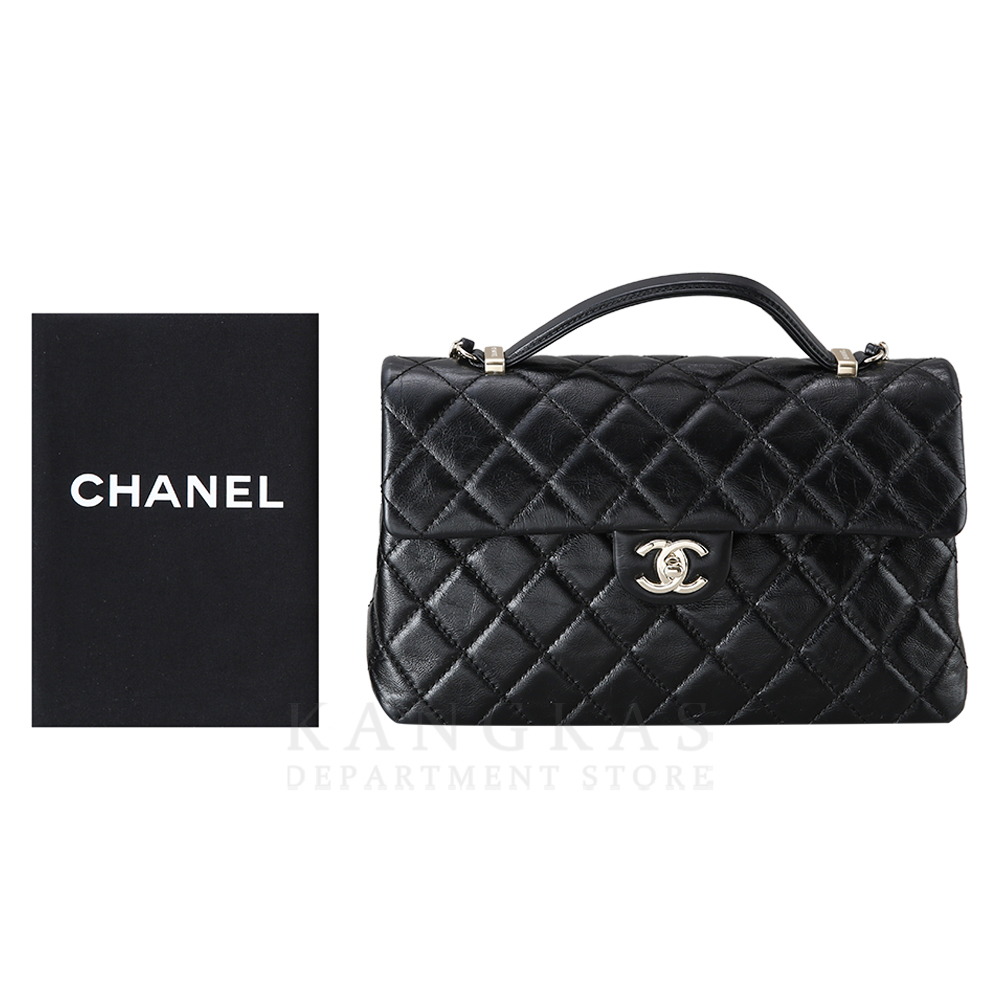 CHANEL(USED)샤넬 시즌 탑핸들 체인 크로스백