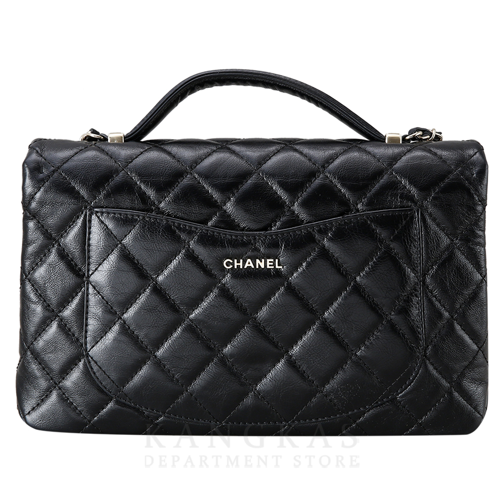 CHANEL(USED)샤넬 시즌 탑핸들 체인 크로스백