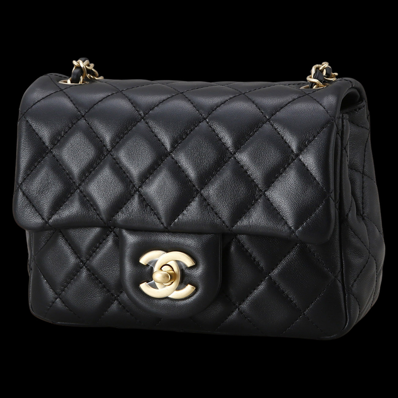 CHANEL(USED)샤넬 클래식 쁘띠삭 골든볼