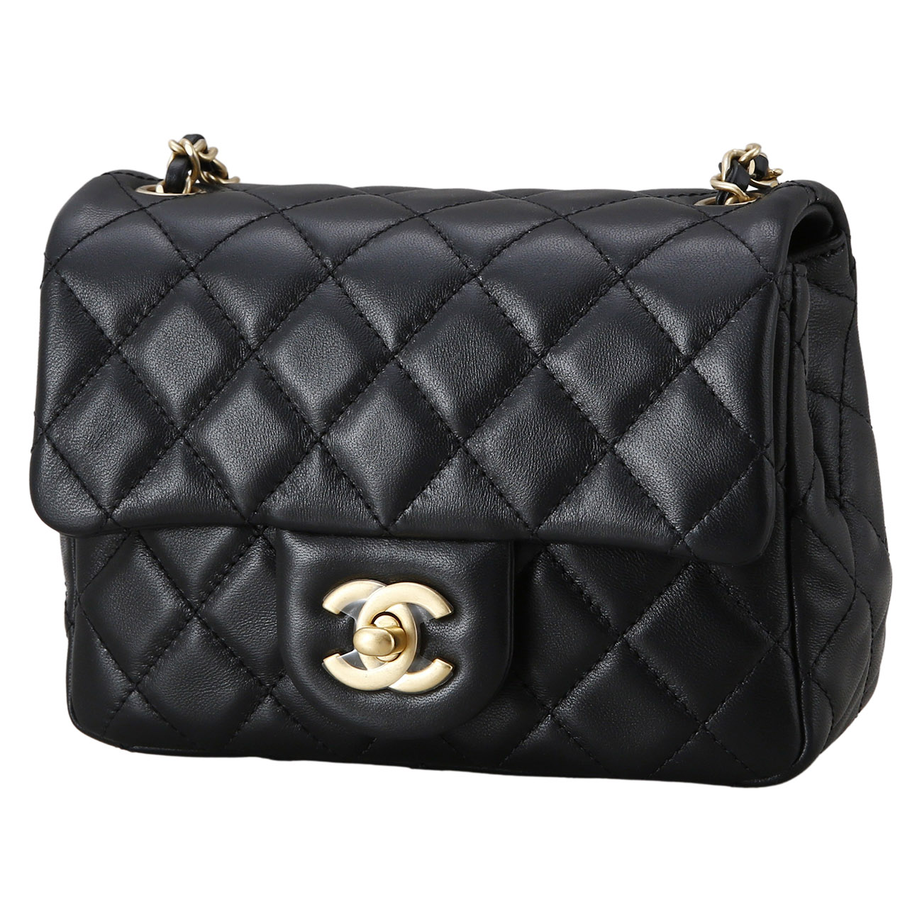CHANEL(USED)샤넬 클래식 쁘띠삭 골든볼
