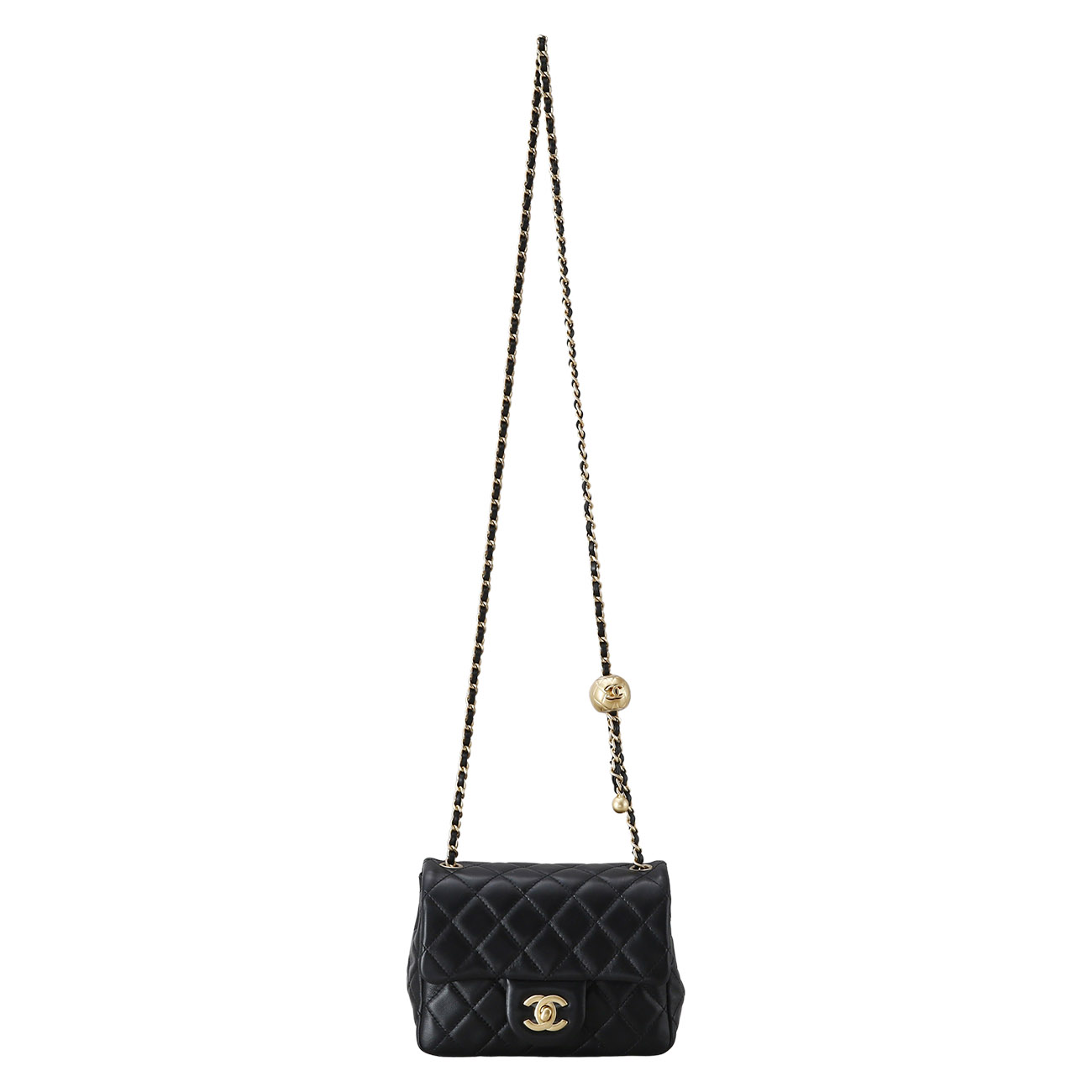 CHANEL(USED)샤넬 클래식 쁘띠삭 골든볼