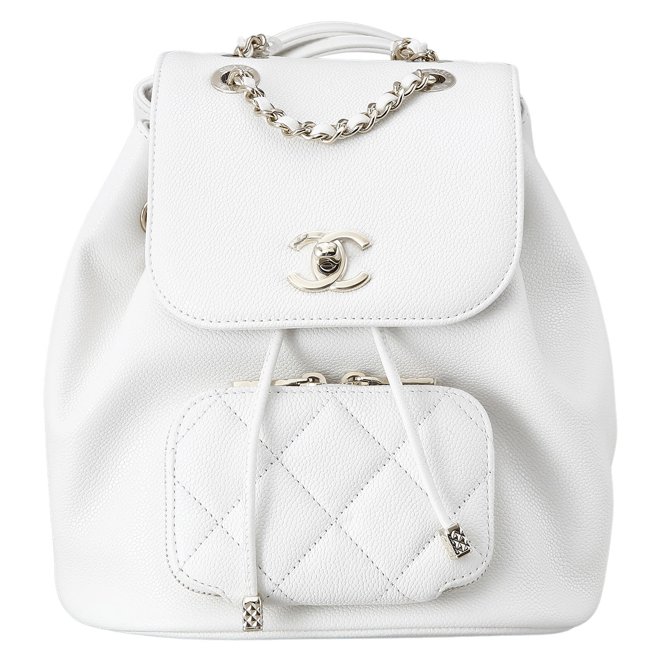 CHANEL(USED)샤넬 클래식 AS3530 비니지스 어피니티 미니 백팩 화이트
