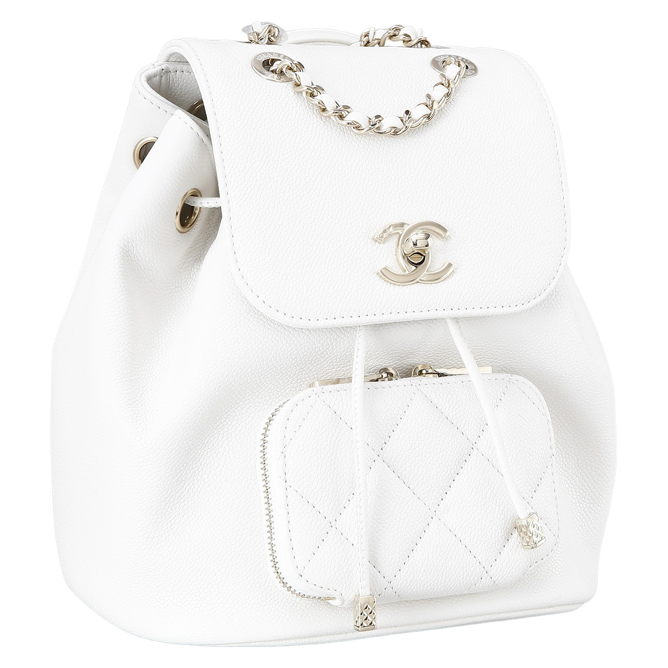 CHANEL(USED)샤넬 클래식 AS3530 비니지스 어피니티 미니 백팩 화이트