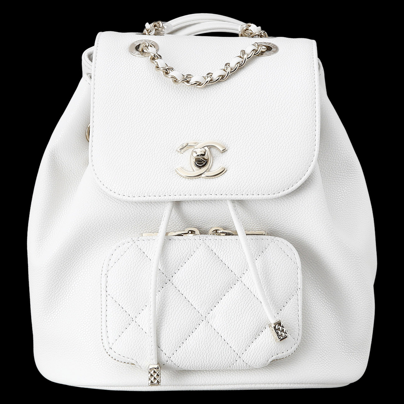 CHANEL(USED)샤넬 클래식 AS3530 비니지스 어피니티 미니 백팩 화이트