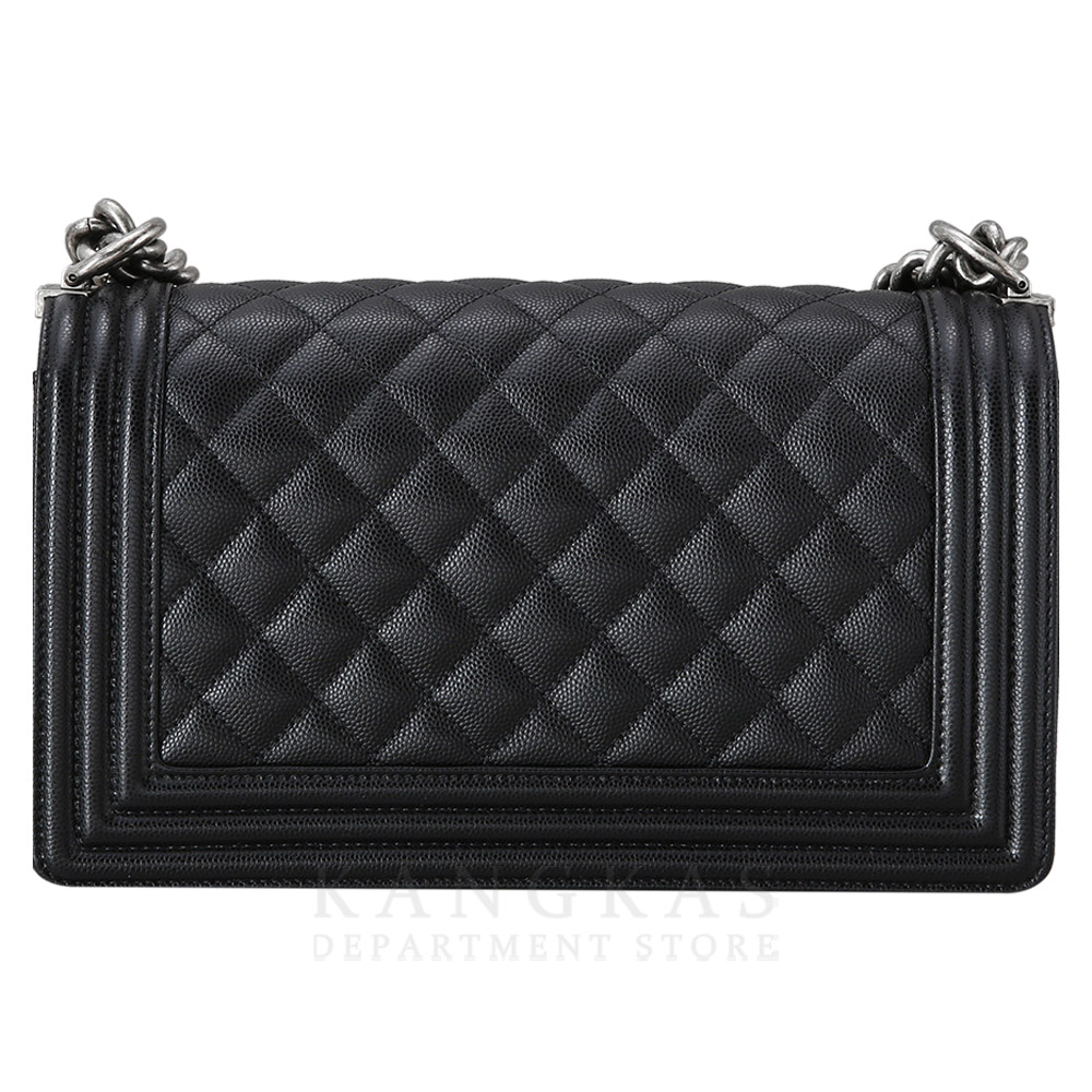 CHANEL(USED)샤넬 보이샤넬 캐비어 미듐