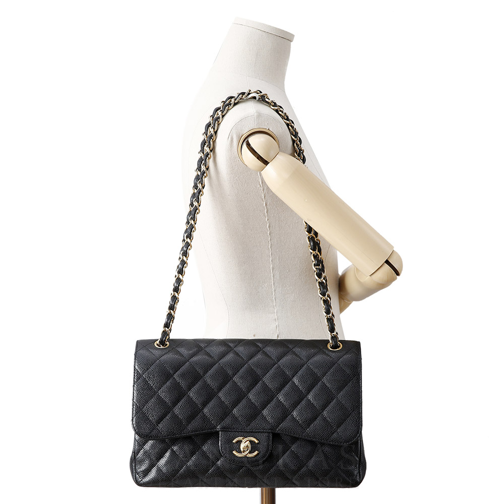 CHANEL(USED)샤넬 캐비어 클래식 점보