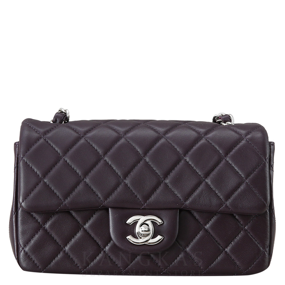 CHANEL(USED)샤넬 램스킨 클래식 뉴미니