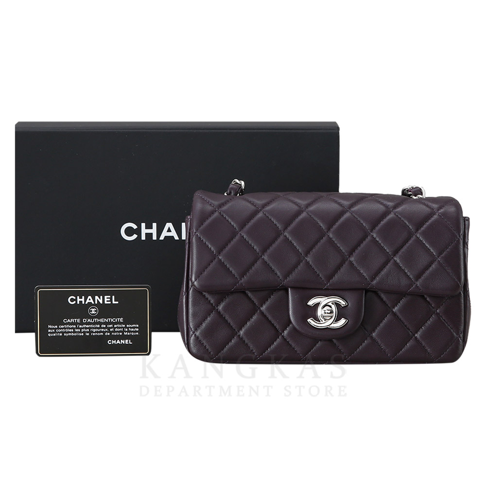 CHANEL(USED)샤넬 램스킨 클래식 뉴미니