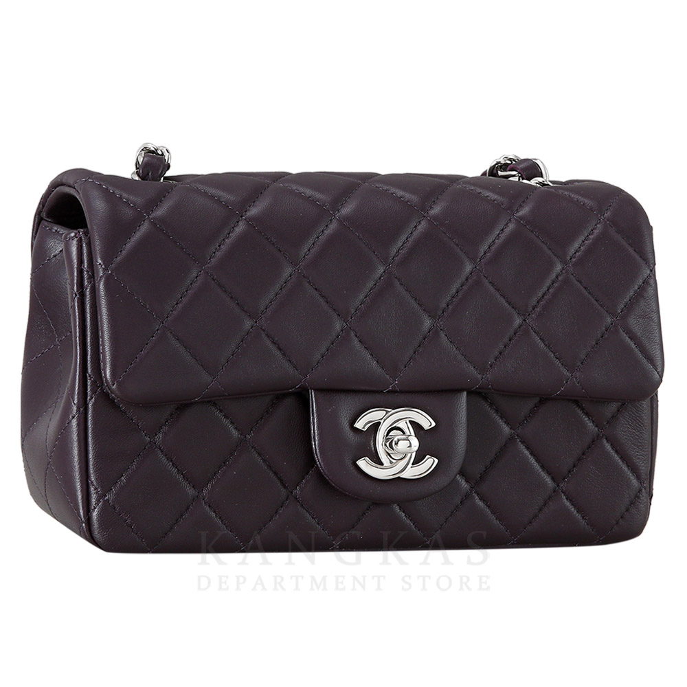 CHANEL(USED)샤넬 램스킨 클래식 뉴미니