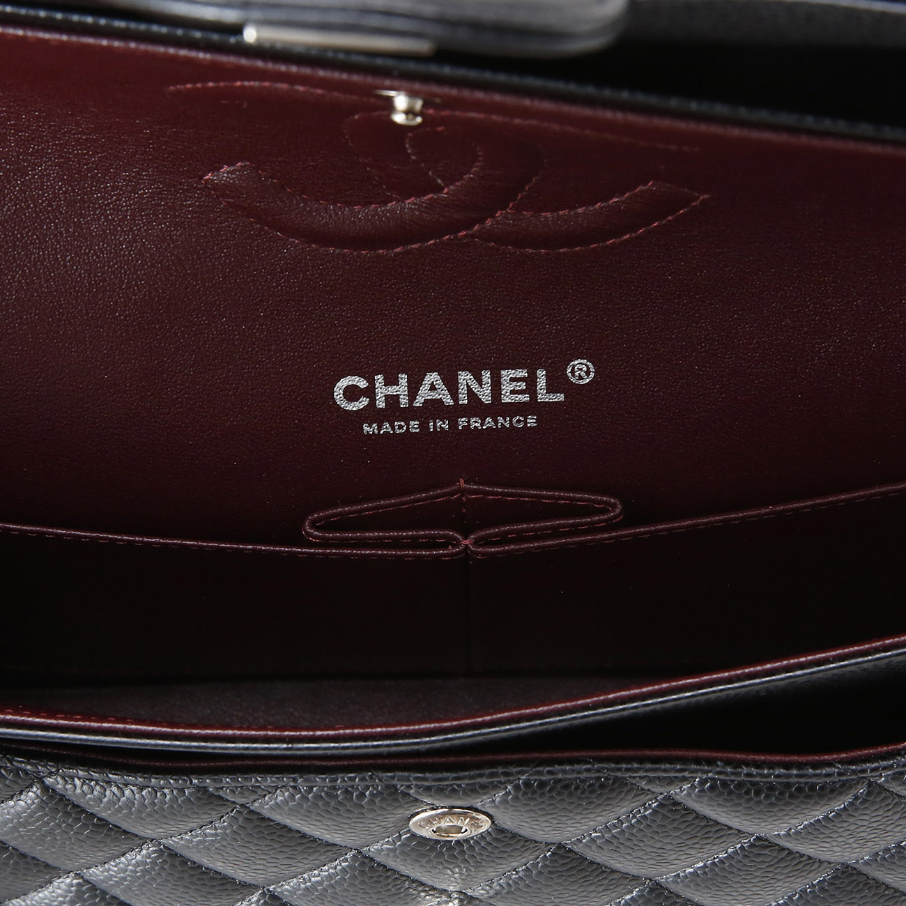 CHANEL(USED)샤넬 캐비어 클래식 미듐 플랩백
