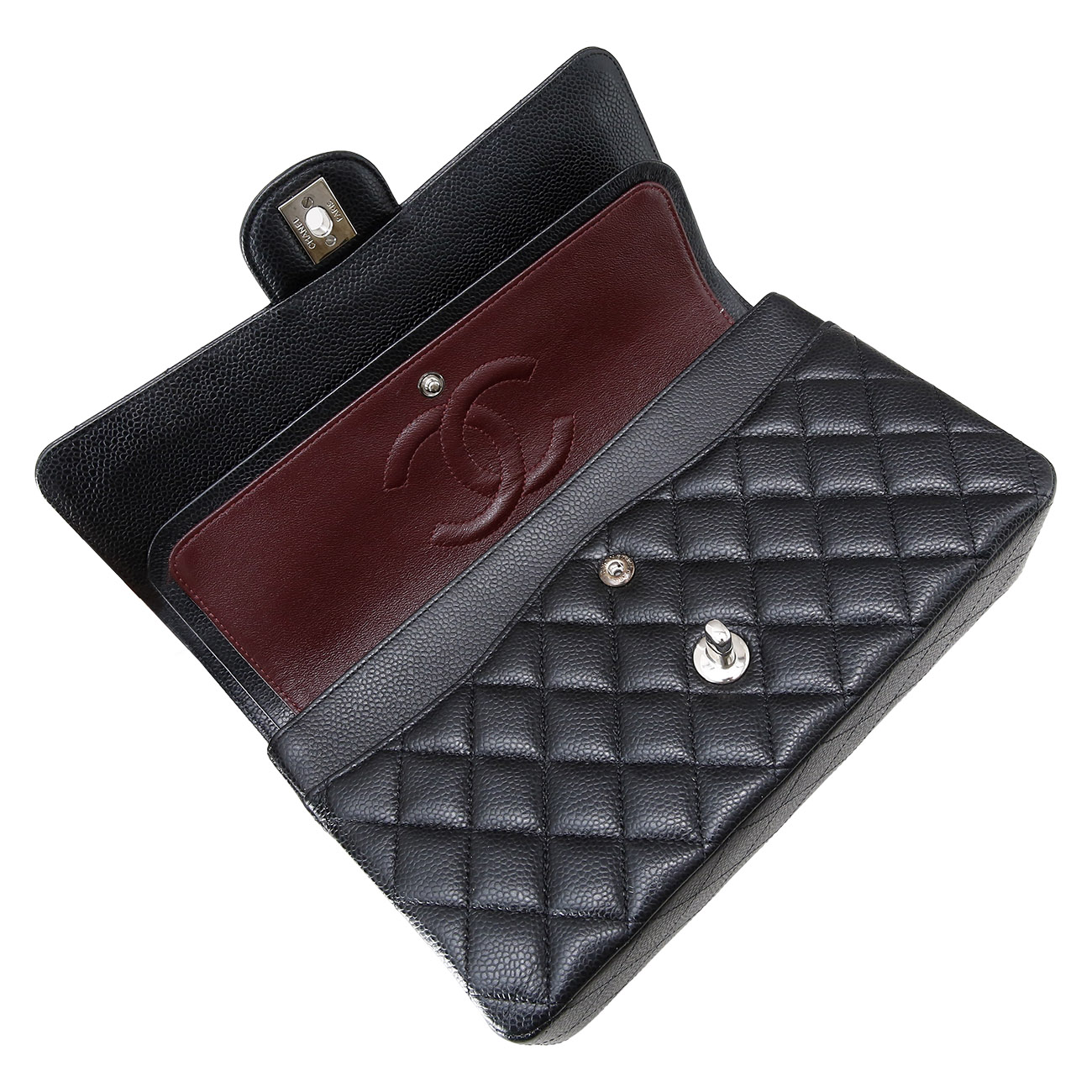 CHANEL(USED)샤넬 캐비어 클래식 미듐 플랩백