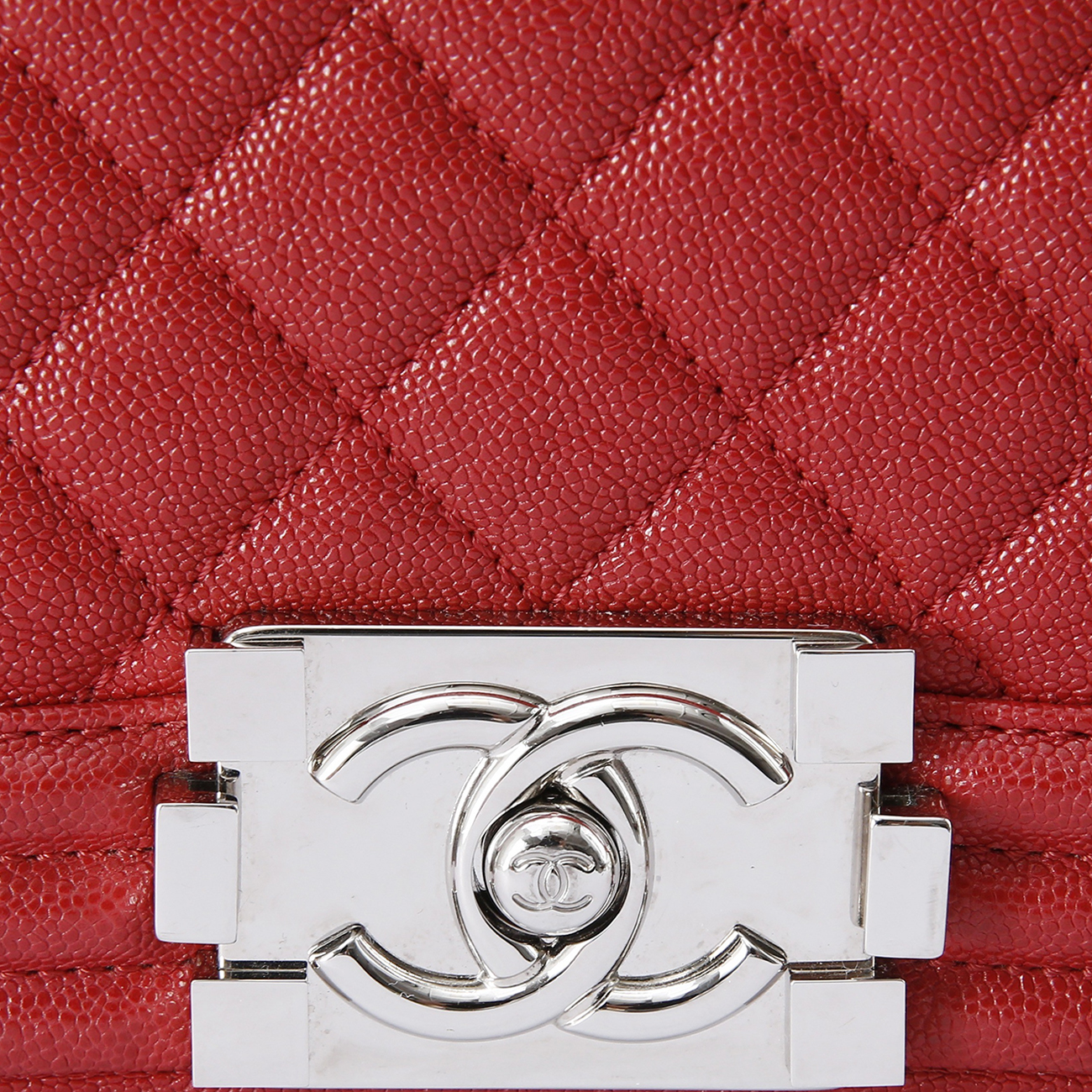 CHANEL(USED)샤넬 보이샤넬 캐비어 미듐
