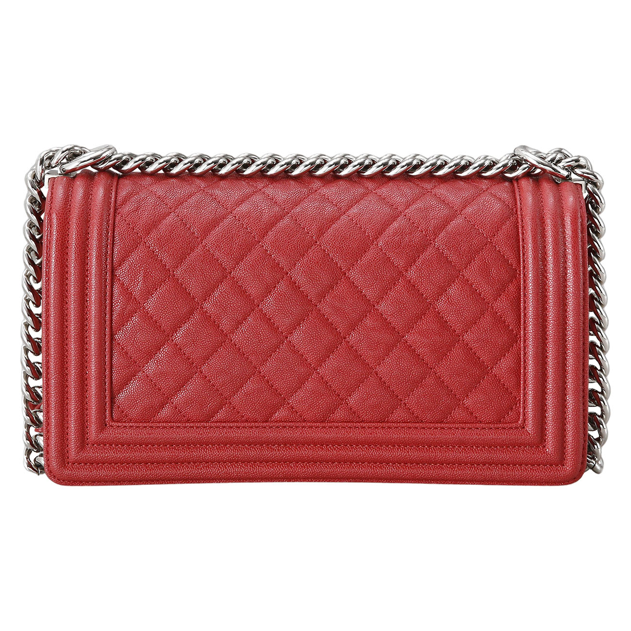 CHANEL(USED)샤넬 보이샤넬 캐비어 미듐