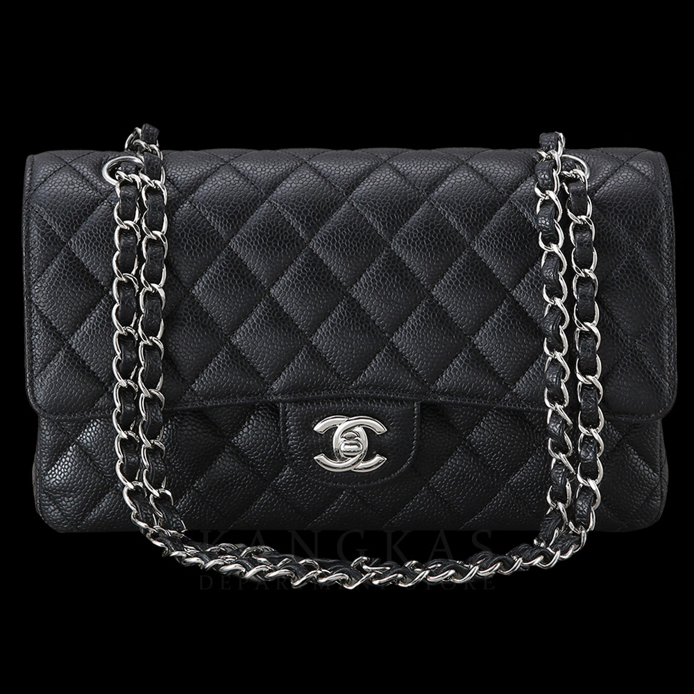 CHANEL(USED)샤넬 클래식 캐비어 미듐 플랩백