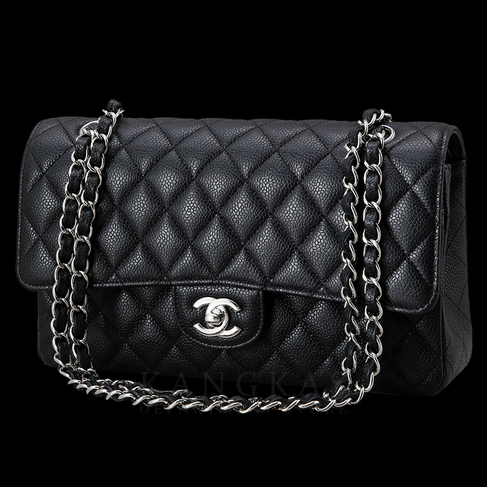 CHANEL(USED)샤넬 클래식 캐비어 미듐 플랩백