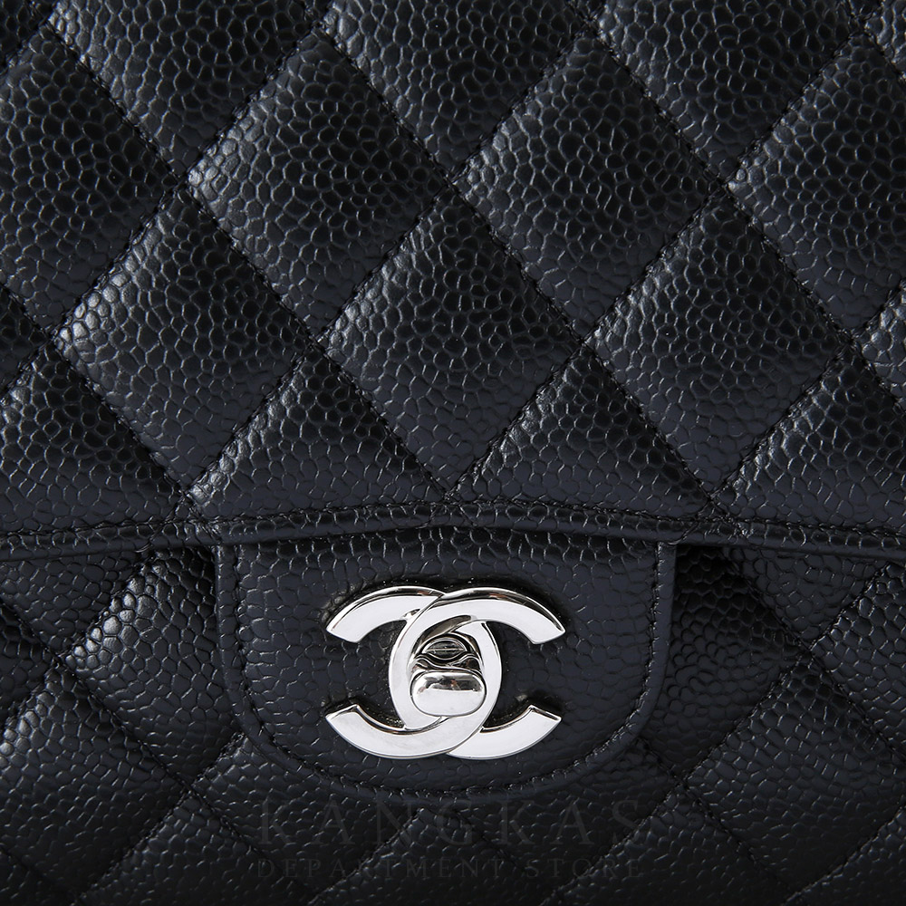 CHANEL(USED)샤넬 클래식 캐비어 미듐 플랩백