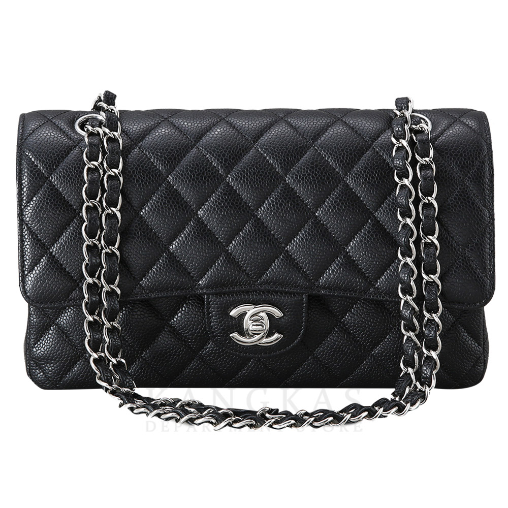 CHANEL(USED)샤넬 클래식 캐비어 미듐 플랩백