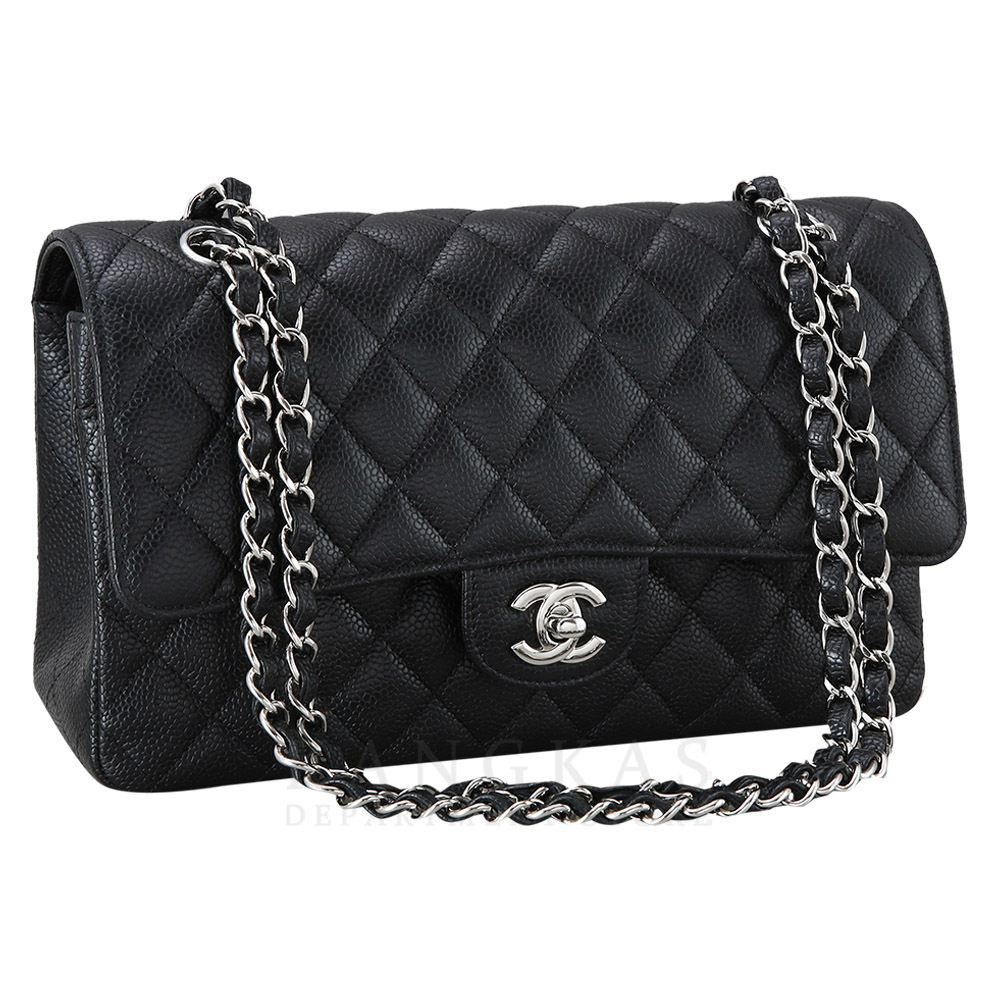CHANEL(USED)샤넬 클래식 캐비어 미듐 플랩백