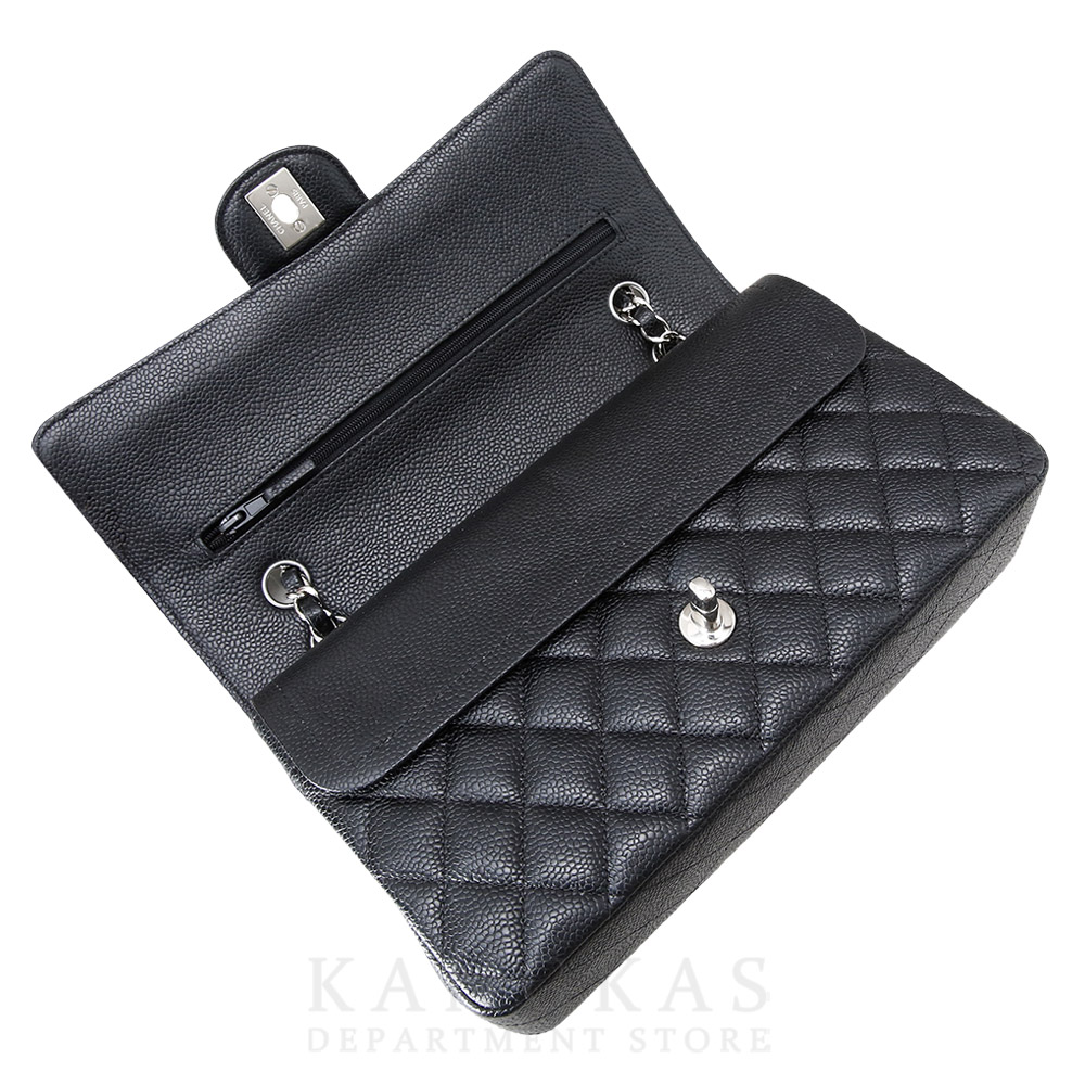 CHANEL(USED)샤넬 클래식 캐비어 미듐 플랩백