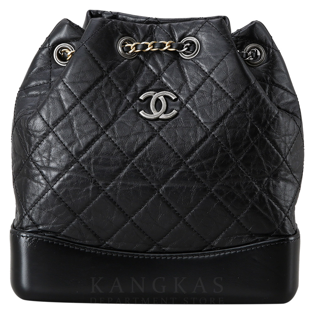CHANEL(USED)샤넬 가브리엘 백팩 블랙
