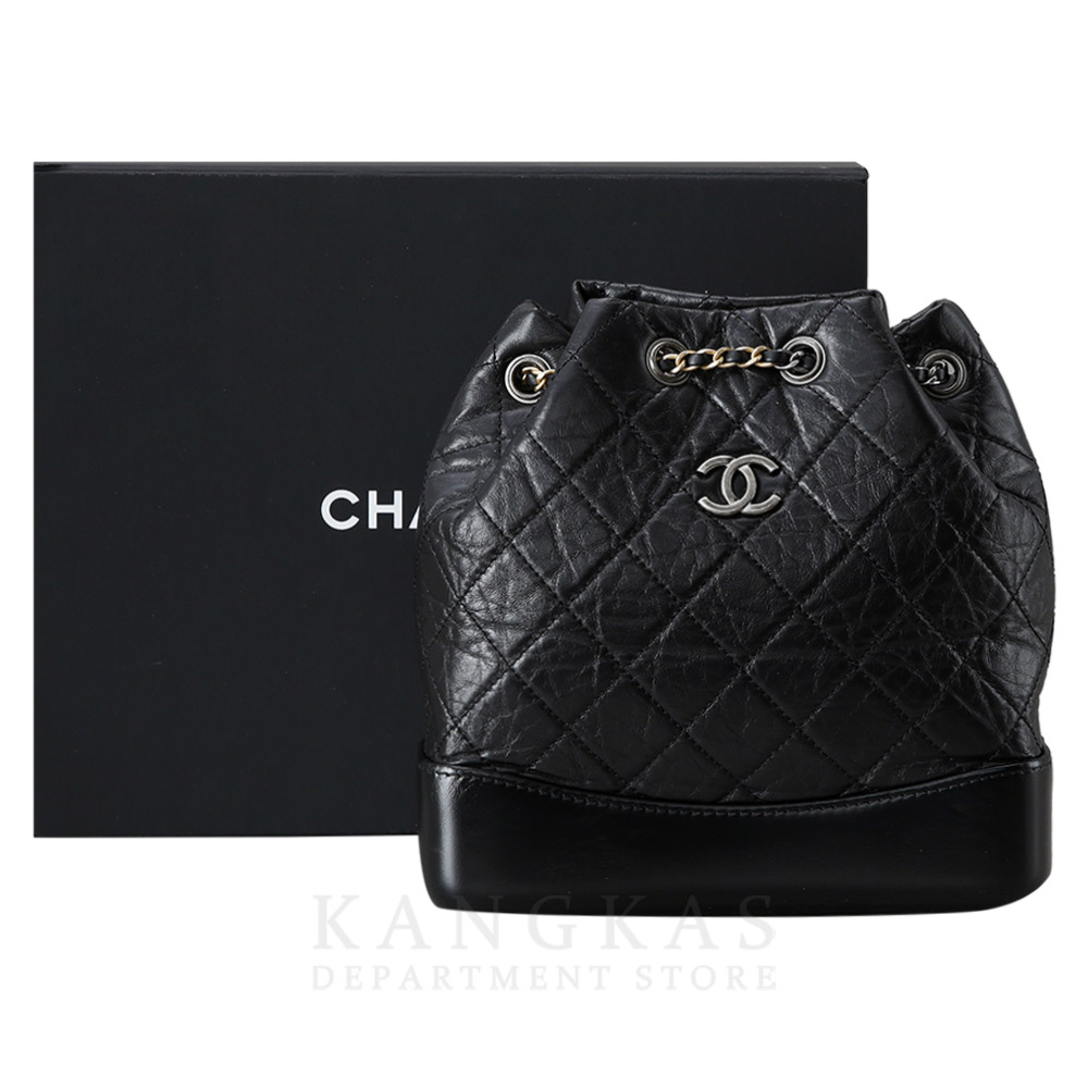 CHANEL(USED)샤넬 가브리엘 백팩 블랙