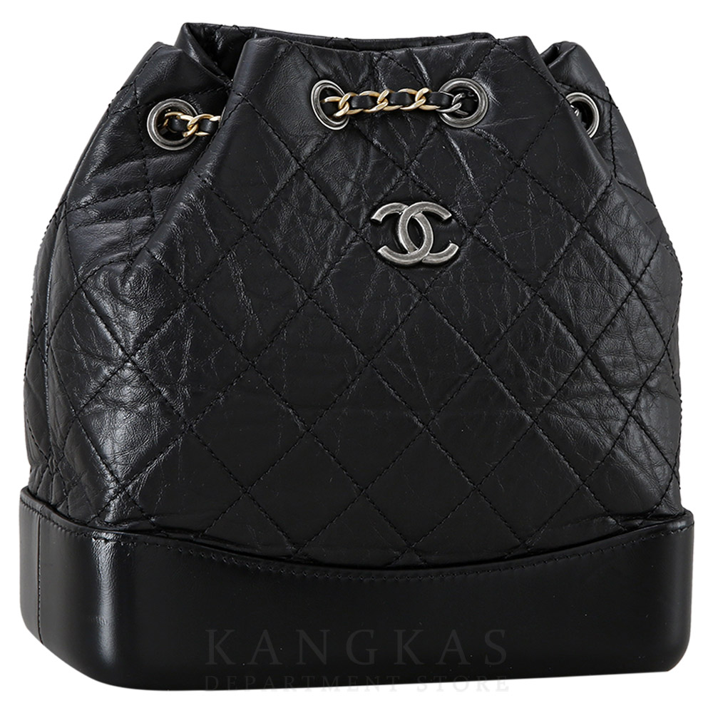 CHANEL(USED)샤넬 가브리엘 백팩 블랙