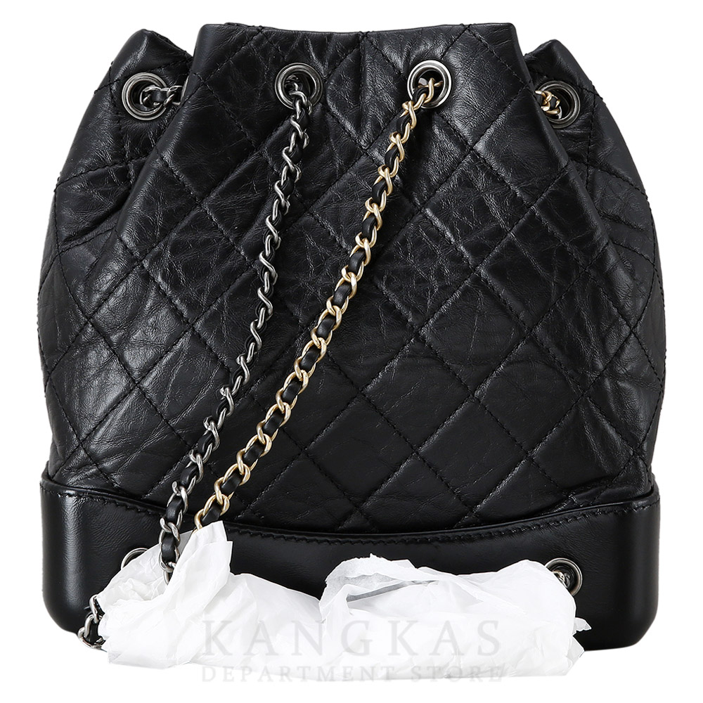 CHANEL(USED)샤넬 가브리엘 백팩 블랙
