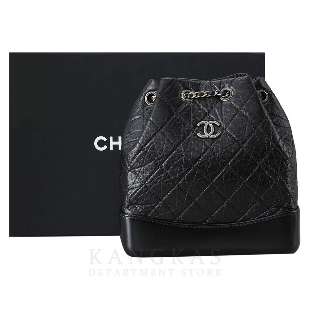 CHANEL(USED)샤넬 가브리엘 백팩 블랙