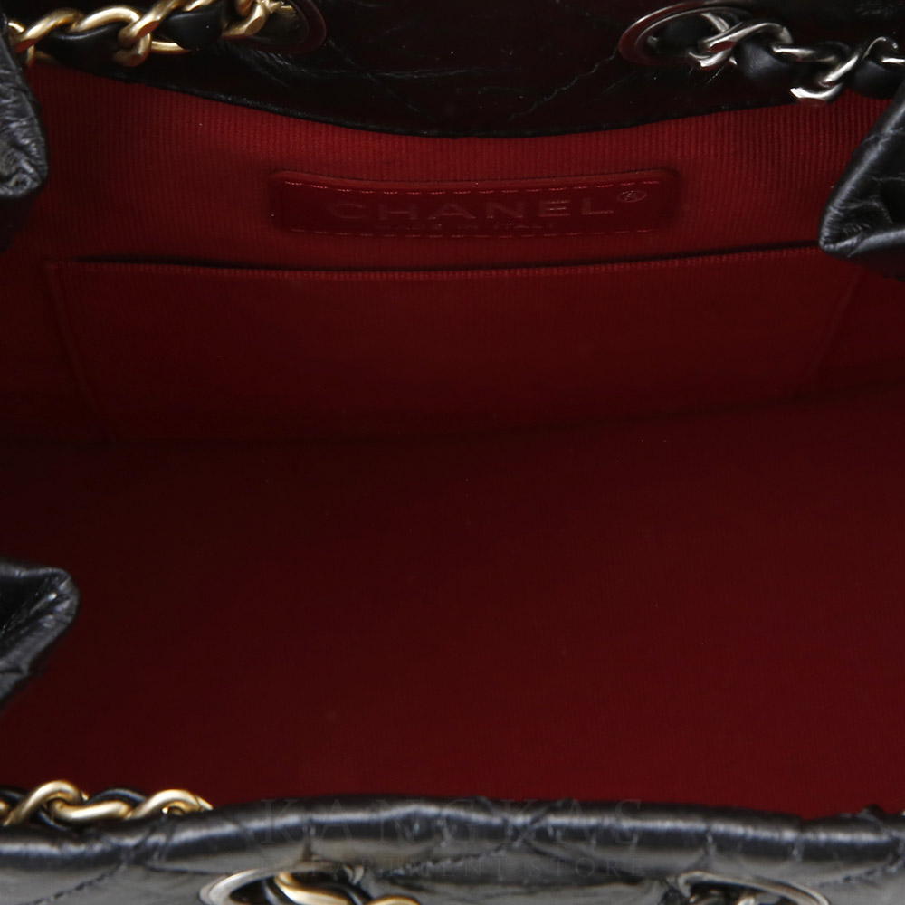 CHANEL(USED)샤넬 가브리엘 백팩 블랙