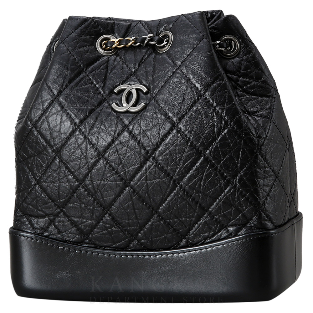 CHANEL(USED)샤넬 가브리엘 백팩 블랙
