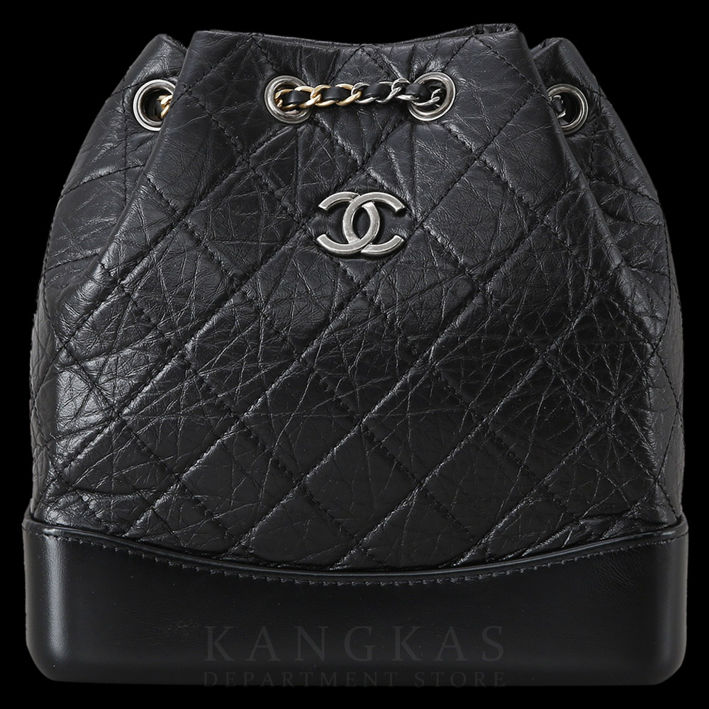CHANEL(USED)샤넬 가브리엘 백팩 블랙