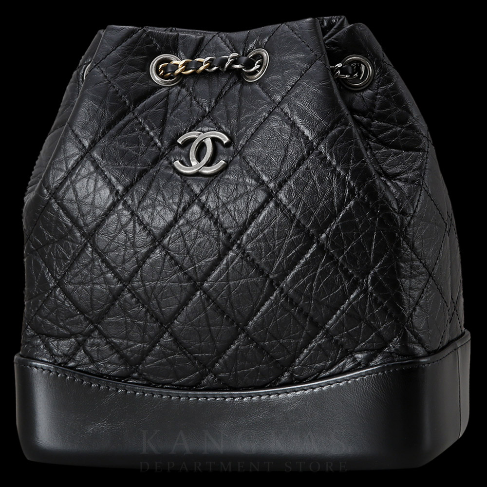 CHANEL(USED)샤넬 가브리엘 백팩 블랙