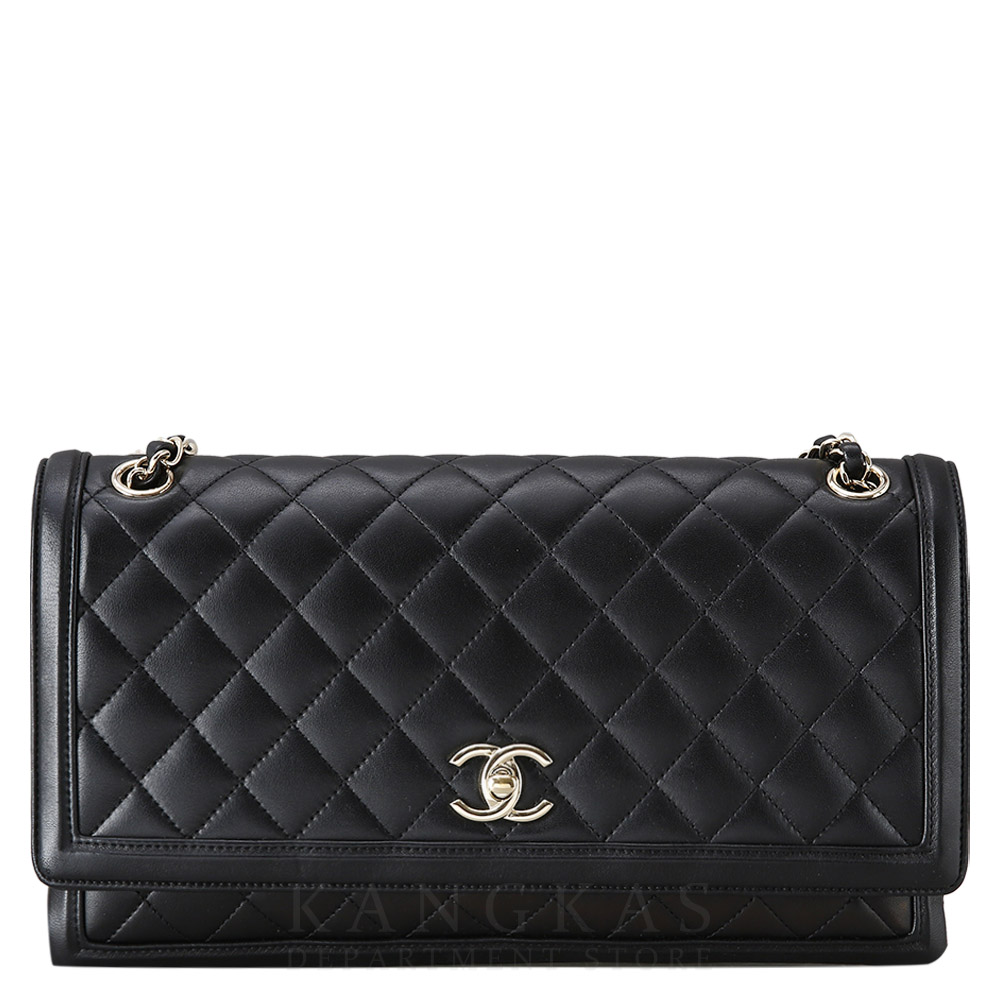 CHANEL(USED)샤넬 시즌 램스킨 플랩백