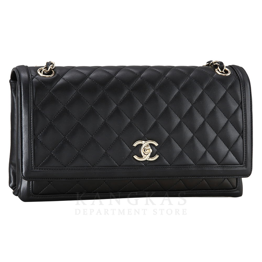 CHANEL(USED)샤넬 시즌 램스킨 플랩백