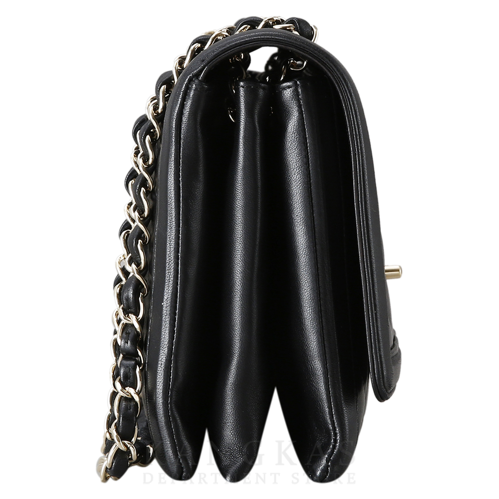 CHANEL(USED)샤넬 시즌 램스킨 플랩백