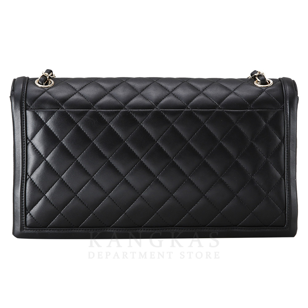 CHANEL(USED)샤넬 시즌 램스킨 플랩백