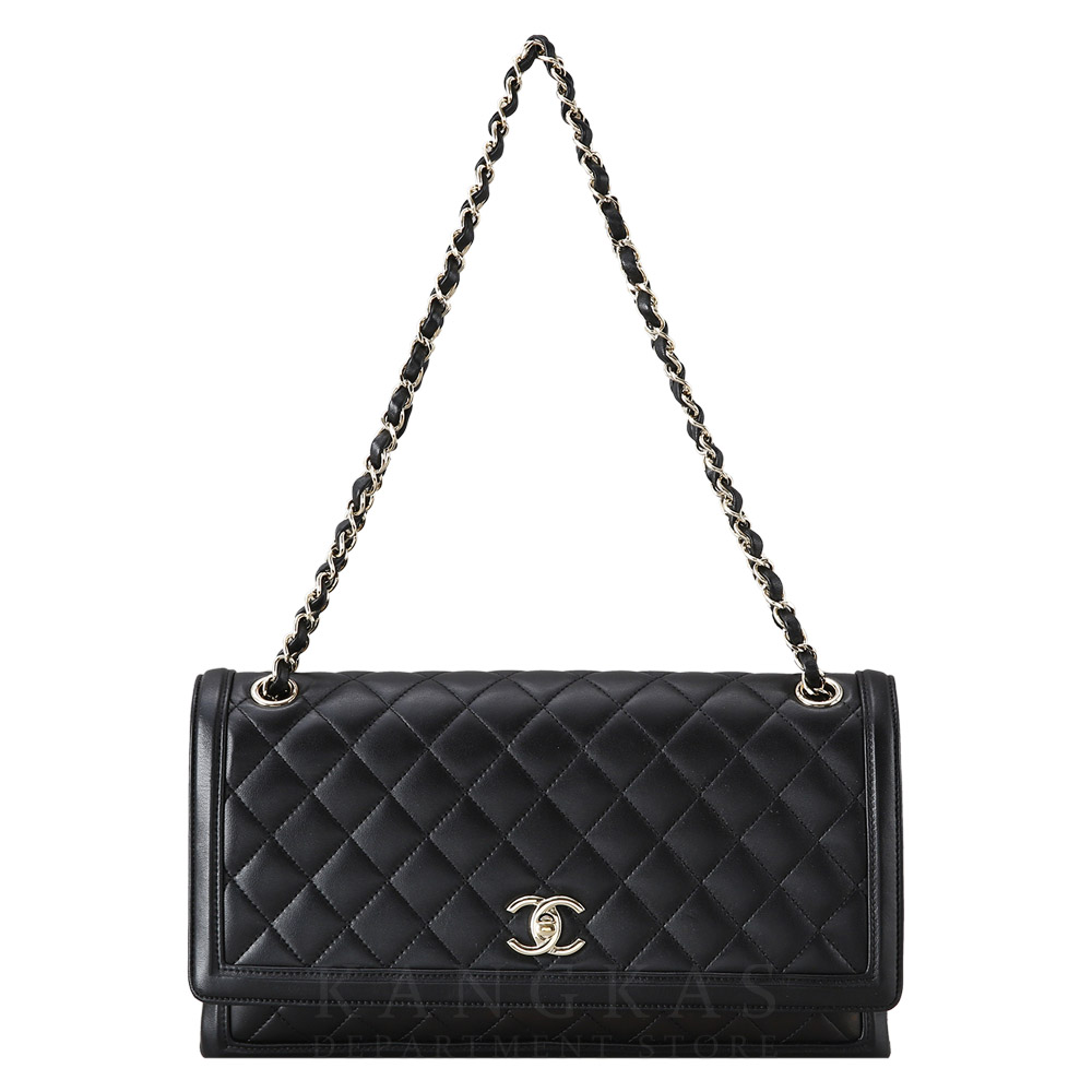 CHANEL(USED)샤넬 시즌 램스킨 플랩백