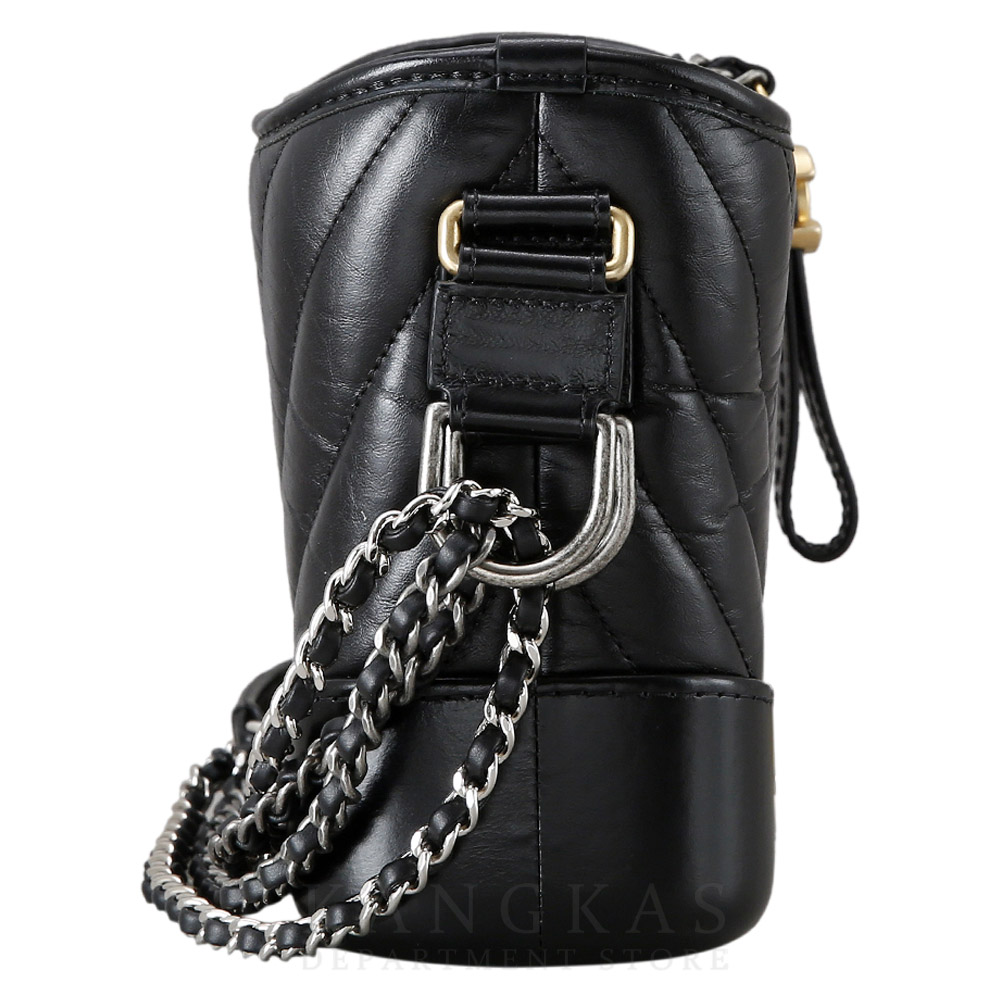 CHANEL(USED)샤넬 가브리엘 호보 쉐브론 스몰 블랙