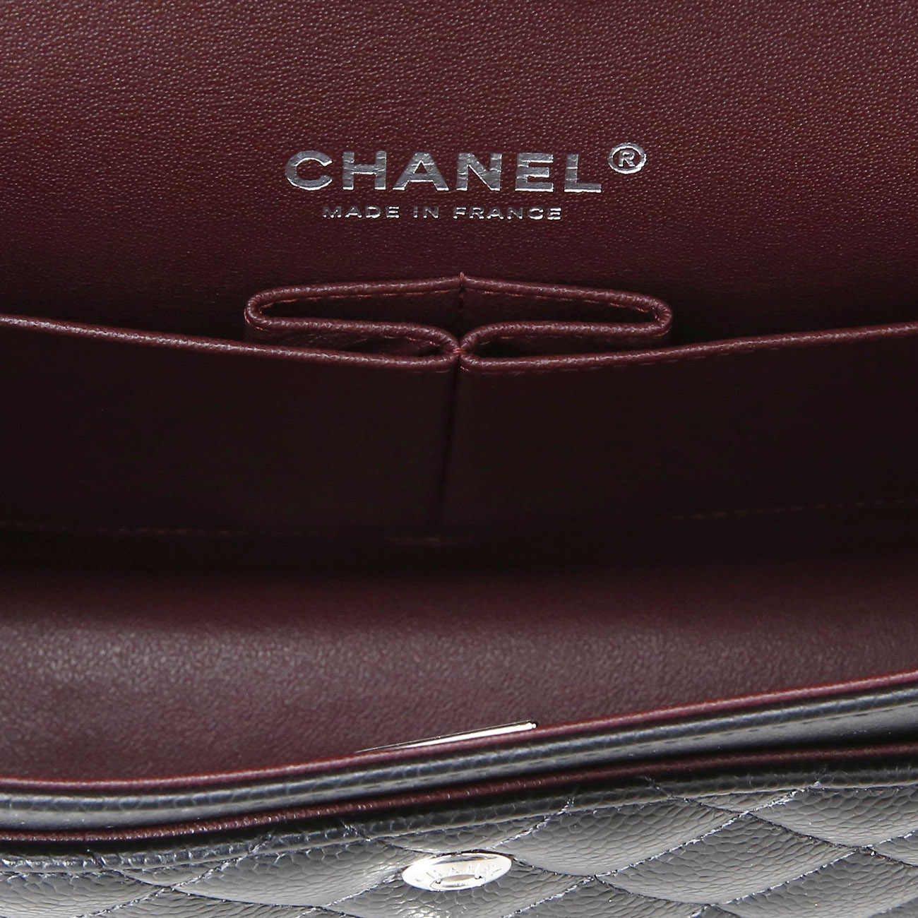 CHANEL(USED)샤넬 캐비어 클래식 미듐 플랩백